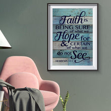 Load image into Gallery viewer, Letter 40*30CM(Canvas) Full Round Drill Diamond Painting