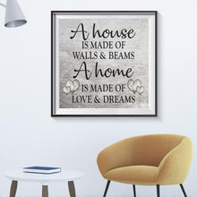 Load image into Gallery viewer, Letter 30*30CM(Canvas) Full Round Drill Diamond Painting