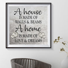 Load image into Gallery viewer, Letter 30*30CM(Canvas) Full Round Drill Diamond Painting