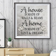 Load image into Gallery viewer, Letter 30*30CM(Canvas) Full Round Drill Diamond Painting