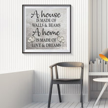 Load image into Gallery viewer, Letter 30*30CM(Canvas) Full Round Drill Diamond Painting