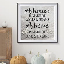 Load image into Gallery viewer, Letter 30*30CM(Canvas) Full Round Drill Diamond Painting