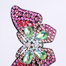 Load image into Gallery viewer, 3pcs DIY Diamond Painting Hair Clip Butterfly Rhinestone Bobby Pin Headwear