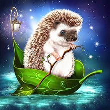 Load image into Gallery viewer, Hedgehog 30*30CM(Canvas) Full Round Drill Diamond Painting