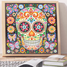Load image into Gallery viewer, Skull 30*30CM(Canvas)-Special Shaped Drill Diamond Painting