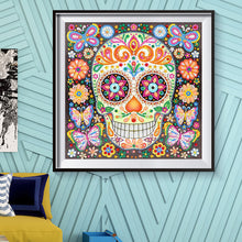 Load image into Gallery viewer, Skull 30*30CM(Canvas)-Special Shaped Drill Diamond Painting