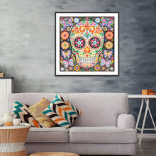 Load image into Gallery viewer, Skull 30*30CM(Canvas)-Special Shaped Drill Diamond Painting