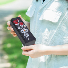 Load image into Gallery viewer, DIY Diamond Painting Leather Eye Glasses Box Travel Sunglasses Storage Case
