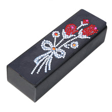 Load image into Gallery viewer, DIY Diamond Painting Leather Eye Glasses Box Travel Sunglasses Storage Case