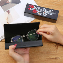 Load image into Gallery viewer, DIY Diamond Painting Leather Eye Glasses Box Travel Sunglasses Storage Case