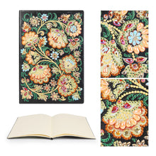 Load image into Gallery viewer, DIY Flower Special Shaped Diamond Painting 50 Pages A5 Sketchbook Notebook