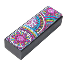 Load image into Gallery viewer, DIY Diamond Pinting Leather Eye Glasses Storage Box Sunglasses Organizer