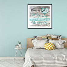 Load image into Gallery viewer, Letter 30*30CM(Canvas) Full Round Drill Diamond Painting