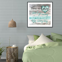 Load image into Gallery viewer, Letter 30*30CM(Canvas) Full Round Drill Diamond Painting