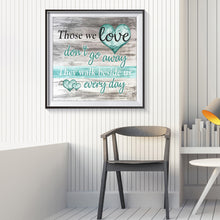 Load image into Gallery viewer, Letter 30*30CM(Canvas) Full Round Drill Diamond Painting