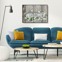 Load image into Gallery viewer, Welcome 40*30CM(Canvas) Full Round Drill Diamond Painting