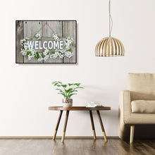 Load image into Gallery viewer, Welcome 40*30CM(Canvas) Full Round Drill Diamond Painting