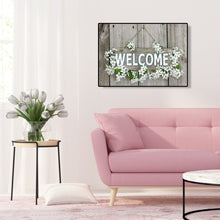 Load image into Gallery viewer, Welcome 40*30CM(Canvas) Full Round Drill Diamond Painting