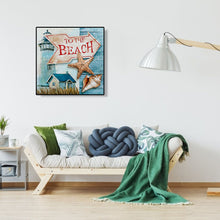 Load image into Gallery viewer, Beach 30*30CM(Canvas) Full Round Drill Diamond Painting