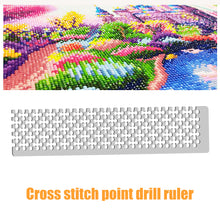 Load image into Gallery viewer, DIY Diamond Painting Tool Square Round Drill Cross Stitch Point Drill Ruler