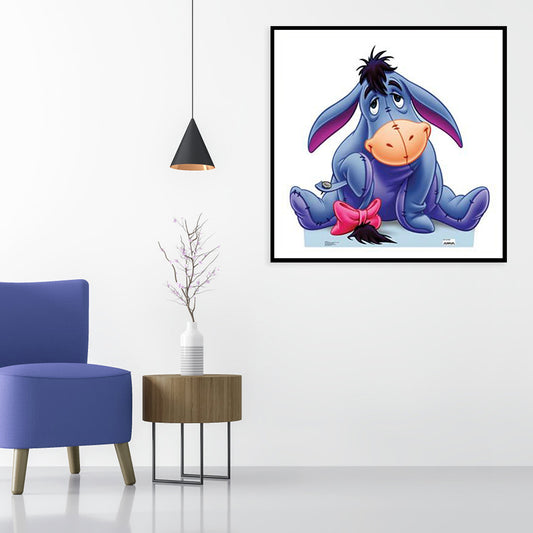 Donkey 30*30CM(Canvas)-Full Round Drill Diamond Painting