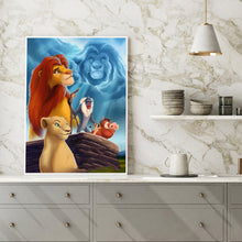 Load image into Gallery viewer, The Lion King 30*40CM(Canvas)-Full Round Drill Diamond Painting