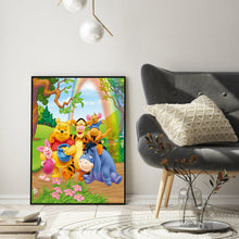 Load image into Gallery viewer, Pooh Bear 30*40CM(Canvas)-Full Round Drill Diamond Painting