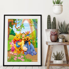 Load image into Gallery viewer, Pooh Bear 30*40CM(Canvas)-Full Round Drill Diamond Painting