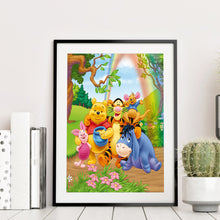 Load image into Gallery viewer, Pooh Bear 30*40CM(Canvas)-Full Round Drill Diamond Painting