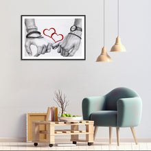 Load image into Gallery viewer, Love Heart 40*30CM(Canvas) Full Round Drill Diamond Painting