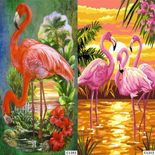Load image into Gallery viewer, Pink Bird 30*40CM(Canvas) Full Round Drill Diamond Painting