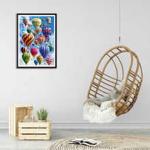 Load image into Gallery viewer, Hot Air Balloon 30*40CM(Canvas) Full Round Drill Diamond Painting
