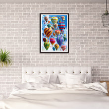 Load image into Gallery viewer, Hot Air Balloon 30*40CM(Canvas) Full Round Drill Diamond Painting