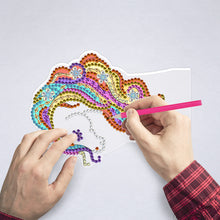 Load image into Gallery viewer, DIY Diamond Painting LED Light Horse Embroidery Night Lamp Needlework Decor