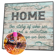 Load image into Gallery viewer, letter 30x30cm(canvas) full round drill diamond painting