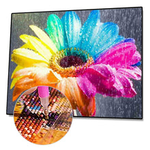 Load image into Gallery viewer, Colorful Flower 40*30CM(Canvas) Full Round Drill Diamond Painting