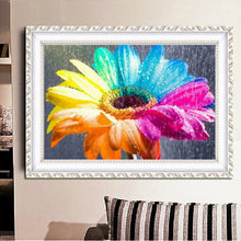 Load image into Gallery viewer, Colorful Flower 40*30CM(Canvas) Full Round Drill Diamond Painting