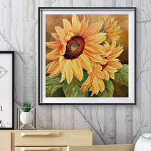 Load image into Gallery viewer, Sunflower 30*30CM(Canvas) Full Round Drill Diamond Painting