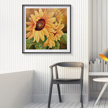 Load image into Gallery viewer, Sunflower 30*30CM(Canvas) Full Round Drill Diamond Painting