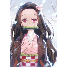 Load image into Gallery viewer, Pretty Girl 40*30CM(Canvas)-Full Round Drill Diamond Painting