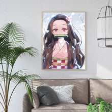 Load image into Gallery viewer, Pretty Girl 40*30CM(Canvas)-Full Round Drill Diamond Painting