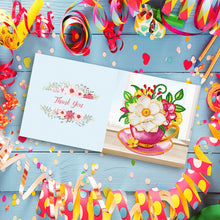 Load image into Gallery viewer, 12x DIY Diamond Painting Greeting Cards Birthday Thanks Embroidery Postcard