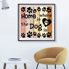 Load image into Gallery viewer, Letter 30*30CM(Canvas) Full Round Drill Diamond Painting