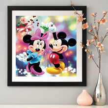 Load image into Gallery viewer, Happy Mouse 30*30CM(Canvas)-Full Round Drill Diamond Painting