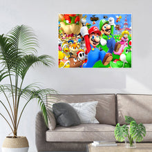Load image into Gallery viewer, Happy Game 40*30CM(Canvas)-Full Round Drill Diamond Painting