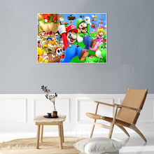 Load image into Gallery viewer, Happy Game 40*30CM(Canvas)-Full Round Drill Diamond Painting