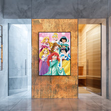 Load image into Gallery viewer, Seven Princess 30*40CM(Canvas)-Full Round Drill Diamond Painting