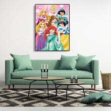 Load image into Gallery viewer, Seven Princess 30*40CM(Canvas)-Full Round Drill Diamond Painting