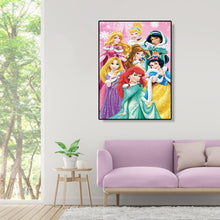 Load image into Gallery viewer, Seven Princess 30*40CM(Canvas)-Full Round Drill Diamond Painting