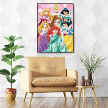 Load image into Gallery viewer, Seven Princess 30*40CM(Canvas)-Full Round Drill Diamond Painting